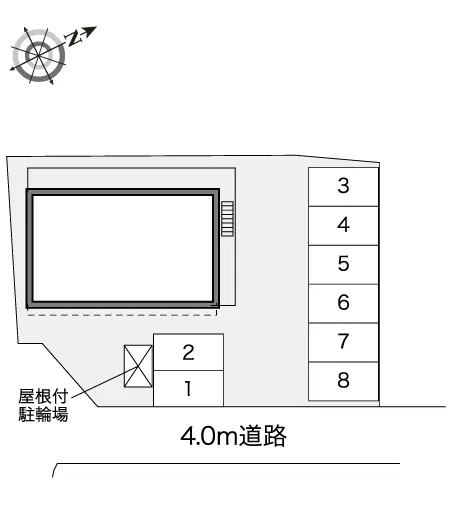 ★手数料０円★所沢市上安松　月極駐車場（LP）